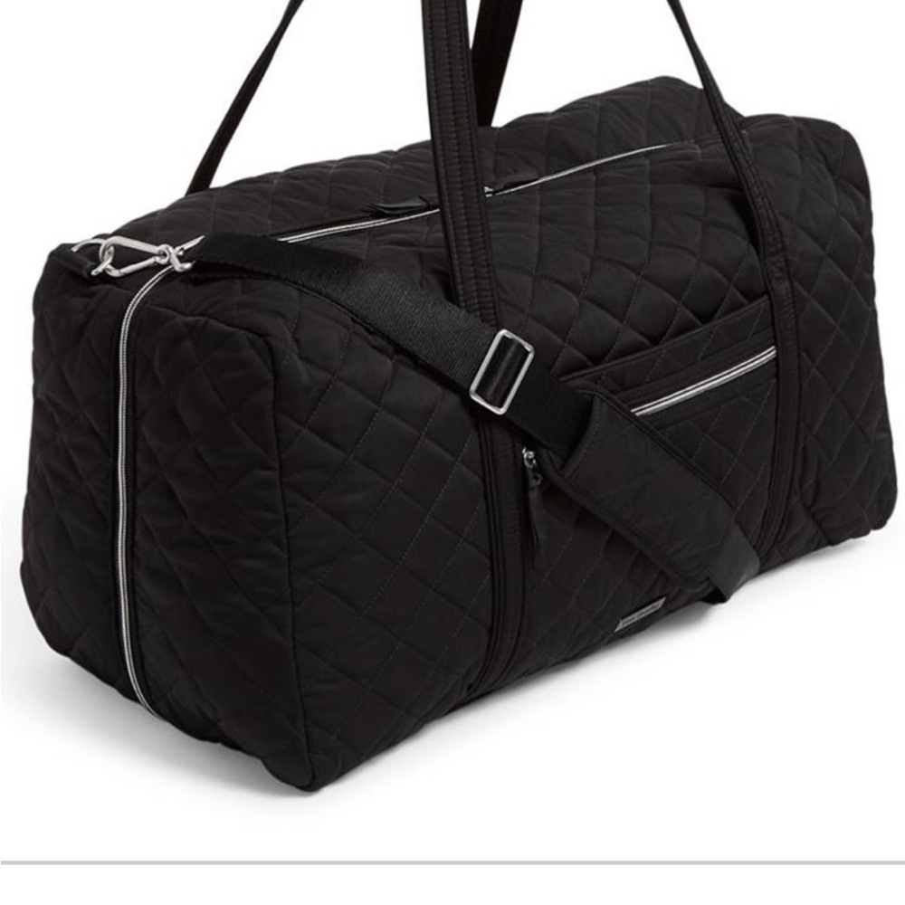 Vera Bradley Performance at Quilted Black Weekender Travel Bag